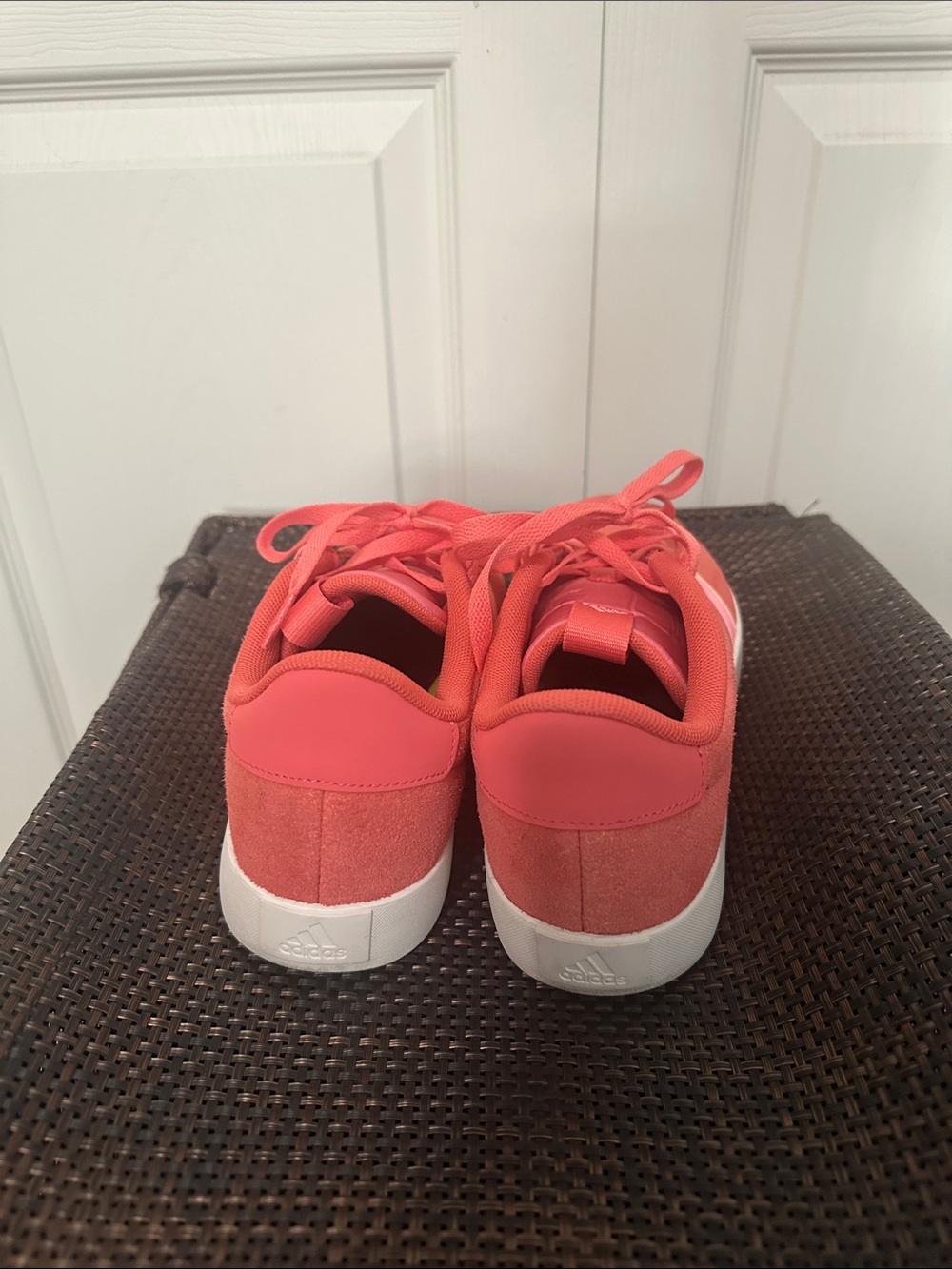 adidas Coral & Pink Low-Top Sneakers - Picture 5 of 5